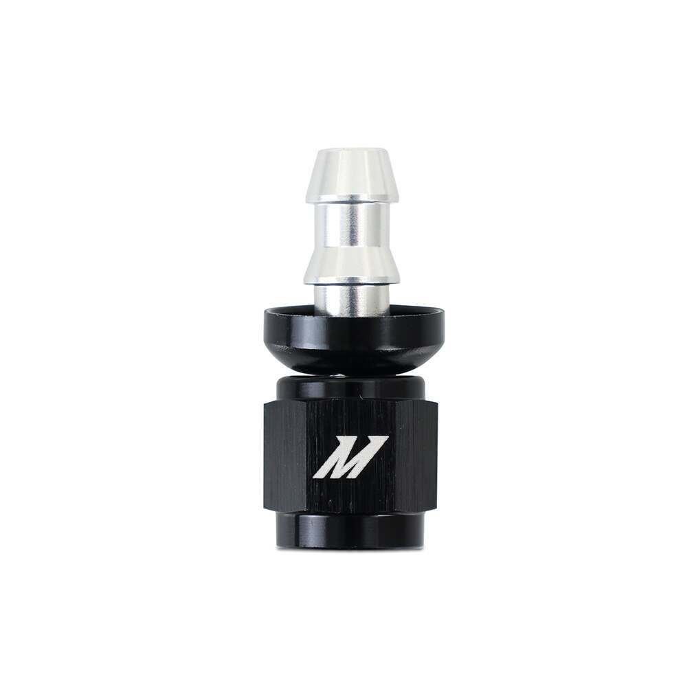 Mishimoto Push-Lock Fitting, -4An, Straight - MMFT-PL-4S