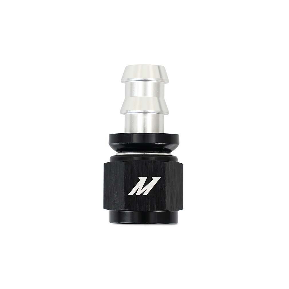 Mishimoto Push-Lock Fitting, -8An, Straight - MMFT-PL-8S