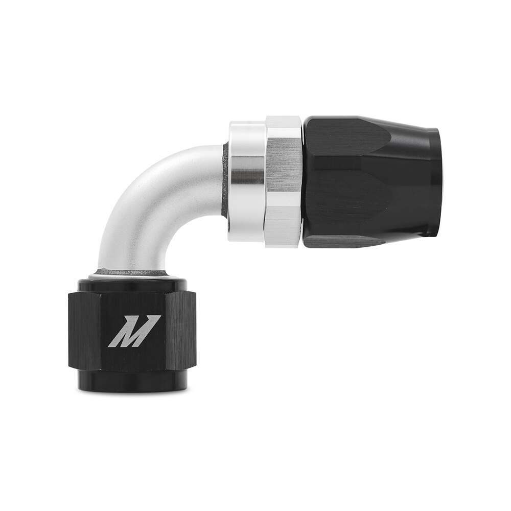 Mishimoto -4An Braided Line Fitting, 90 Degree - MMFT-SW-04-90