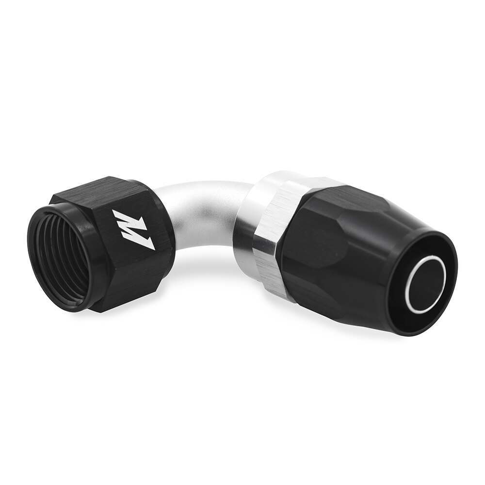 Mishimoto -4An Braided Line Fitting, 90 Degree - MMFT-SW-04-90