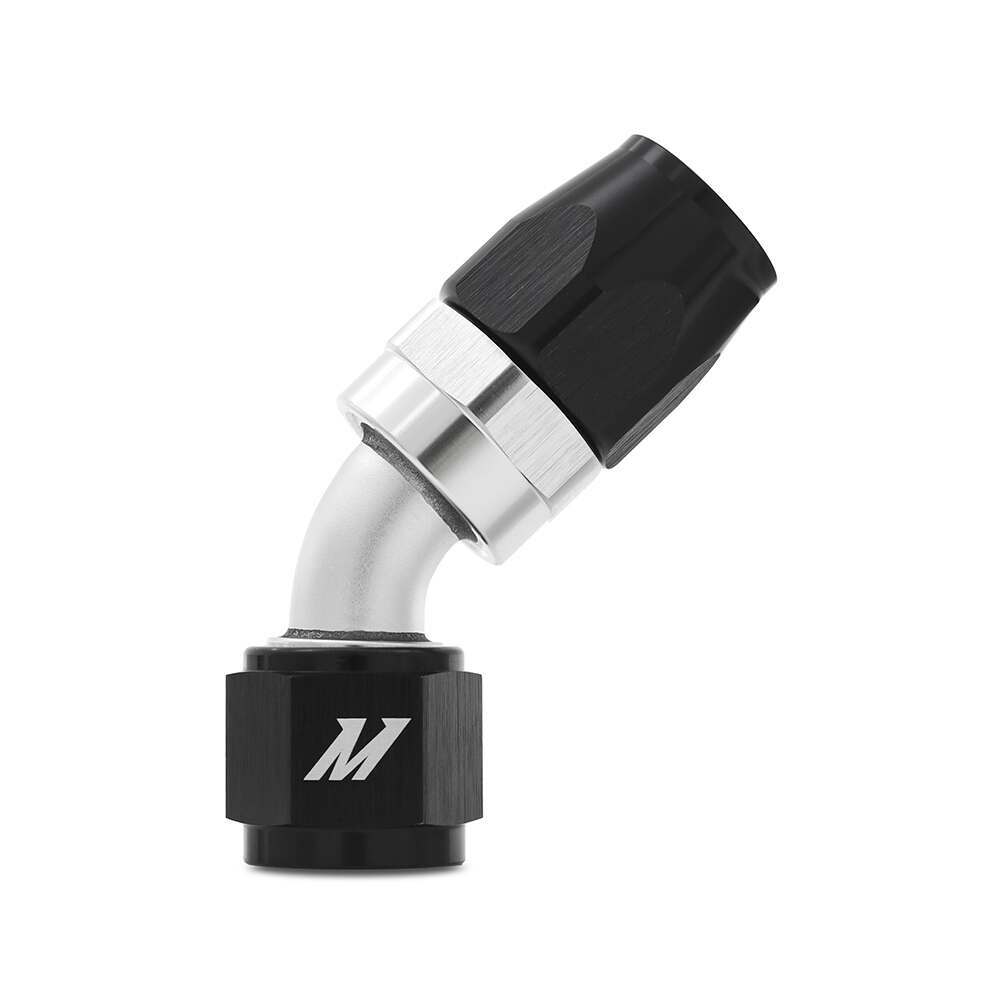 Mishimoto -12AN Braided Line Fitting, 45 Degree - MMFT-SW-12-45