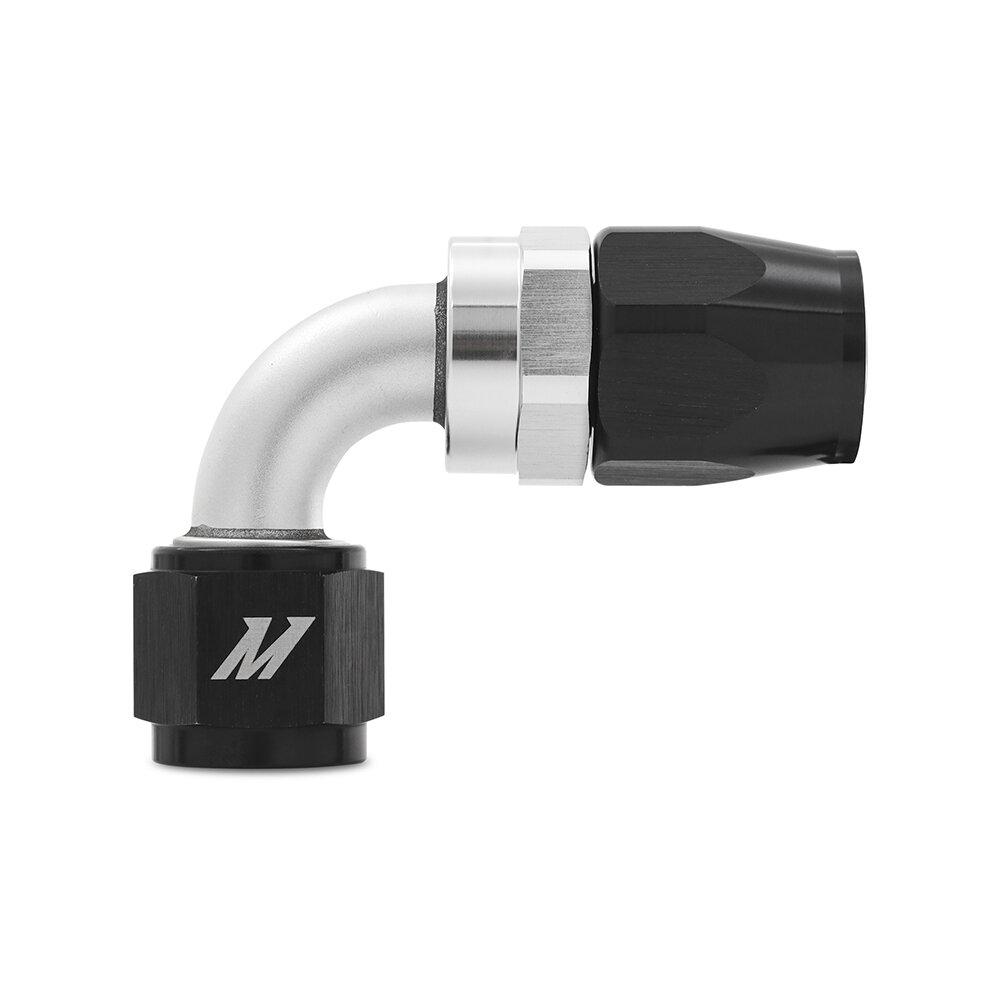 Mishimoto -12AN Braided Line Fitting, 90 Degree - MMFT-SW-12-90