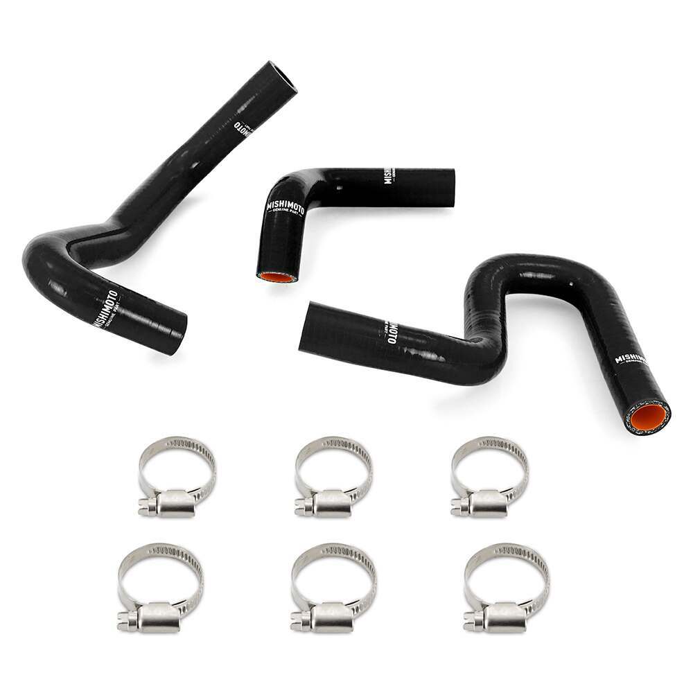 Mishimoto Silicone Heater Hose Kit, Toyota 4Runner 3.4L 1996-2002 W/O Rear Heater, Black (1996-2002 4Runner) - MMHOSE-4RUN34-96HHBK