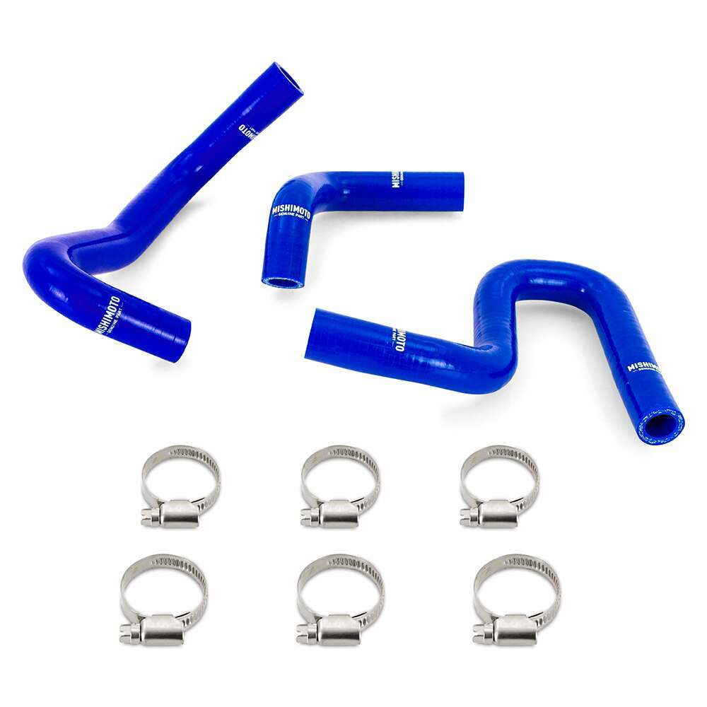 Mishimoto Silicone Heater Hose Kit, Toyota 4Runner 3.4L 1996-2002 W/O Rear Heater, Blue (1996-2002 4Runner) - MMHOSE-4RUN34-96HHBL