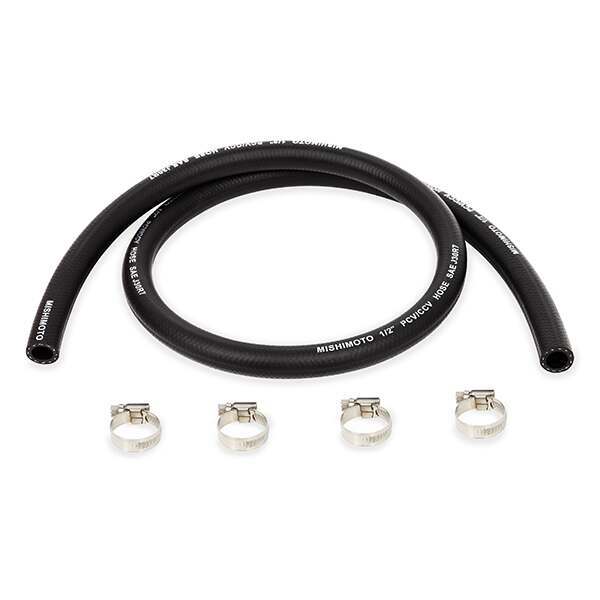 Mishimoto Universal Catch Can Hoses 1/2" x 4' - MMHOSE-CC12-4