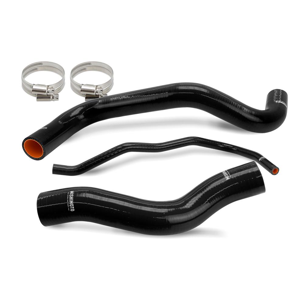 Mishimoto Silicone Coolant Hose Kit Fits Honda Civic 1.5T 2022+ Black (2022-2025 Integra Base, Integra A-Spec, Civic EX, Civic Si, Civic Touring) - MMHOSE-CIV-22BK