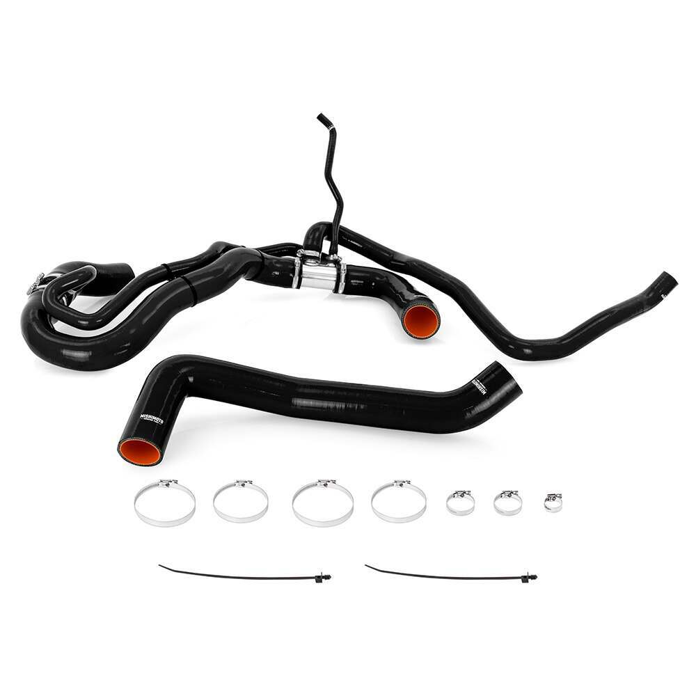 Mishimoto Silicone Coolant Hose Kit, Fits Chevrolet/Gmc 6.6L Duramax 2017-2019, Black (2017-2019 Sierra 3500 HD, Sierra 2500 HD, Silverado 2500 HD, Silverado 3500 HD) - MMHOSE-DMAX-17BK