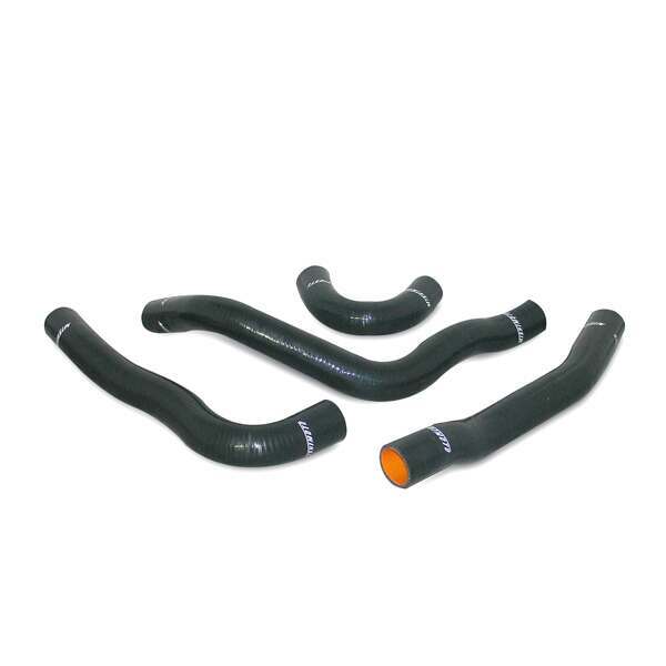 Mishimoto Mitsubishi Lancer Evolution X Silicone Radiator Hose Kit, 2008+ (2008-2014 Lancer) - MMHOSE-EVO-10BK