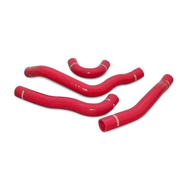 Mishimoto Mitsubishi Lancer Evolution X Silicone Radiator Hose Kit, 2008+ (2008-2014 Lancer) - MMHOSE-EVO-10RD