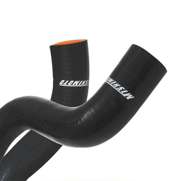 Mishimoto Mitsubishi Lancer Evolution 9 Silicone Radiator Hose Kit, Black, 2005-2007 (2005-2006 Lancer) - MMHOSE-EVO-9BK