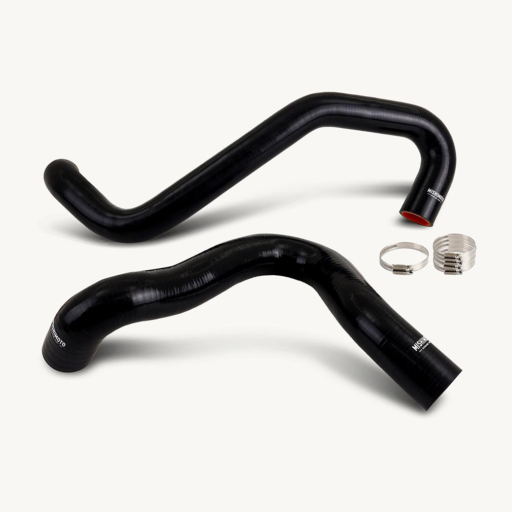 Mishimoto Coolant Hose Reroute Kit Fits Ford 7.3L Powerstroke 2001-2003 (2001-2003 Ford Fitment) - MMHOSE-F2D-01RRBK