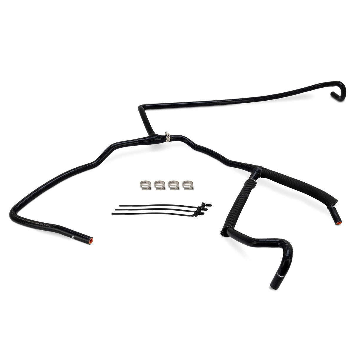 Mishimoto Silicone Coolant Overflow Hose Fits Ford 6.7L Powerstroke 2011-2014 (2011-2014 Ford Fitment) - MMHOSE-F2D-11OV