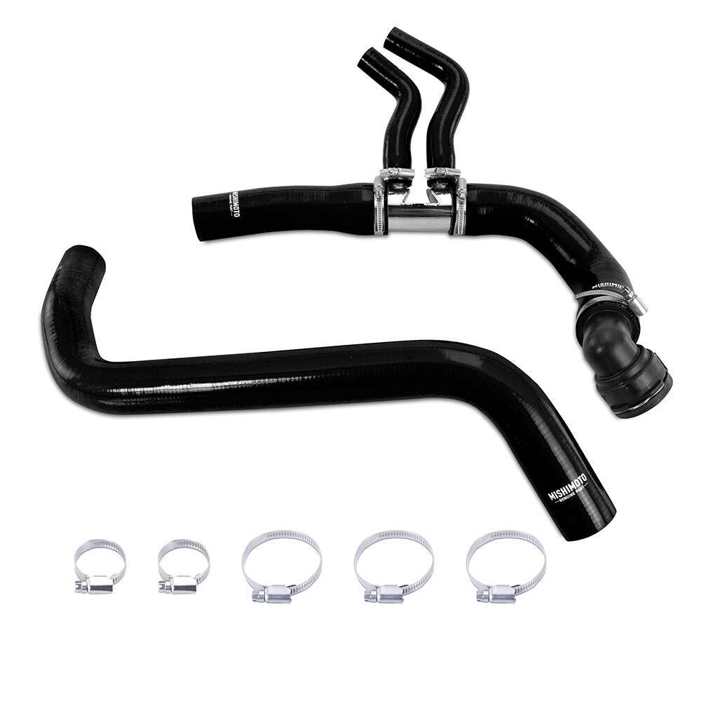 Mishimoto Silicone Radiator Hose Kit, Fits 2011-2014 Ford F-150 3.5L Ecoboost (2011-2011 F-150) - MMHOSE-F35T-11BK