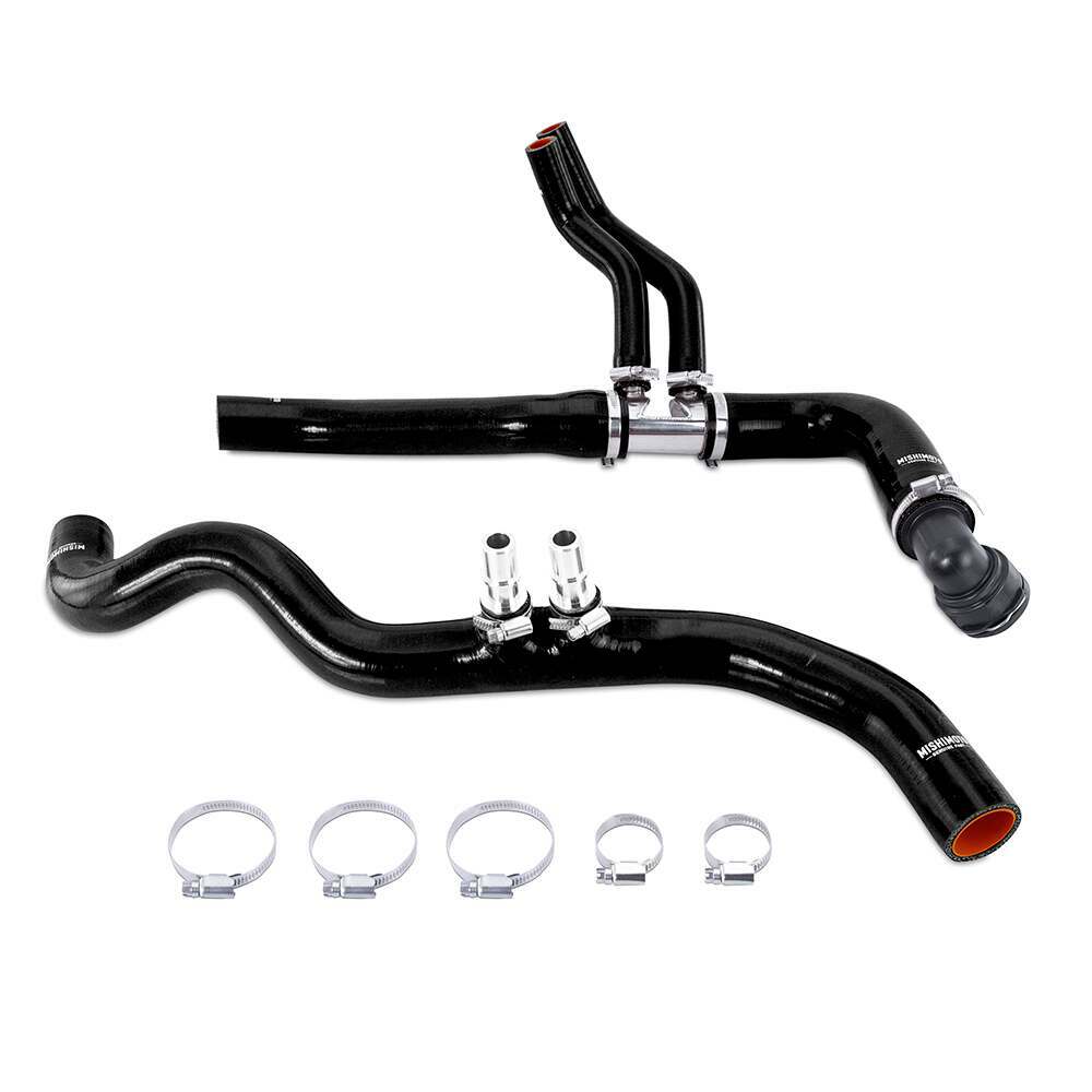 Mishimoto Silicone Coolant Hose Kit, Fits 2015-2019 Ford F-150 3.5L Ecoboost, Black (2015-2019 F-150) - MMHOSE-F35T-15BK