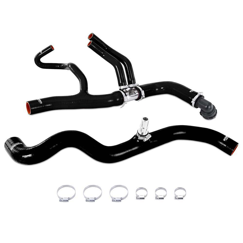 Mishimoto Silicone Coolant Hose Kit, Fits 2017 Ford Raptor 3.5L Ecoboost, Black (2017-2017 F-150) - MMHOSE-F35T-17BK