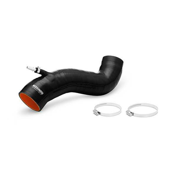 Mishimoto Ford Fiesta ST Silicone Induction Hose, 2014-2019, Black (2014-2015 Fiesta) - MMHOSE-FIST-14IHBK