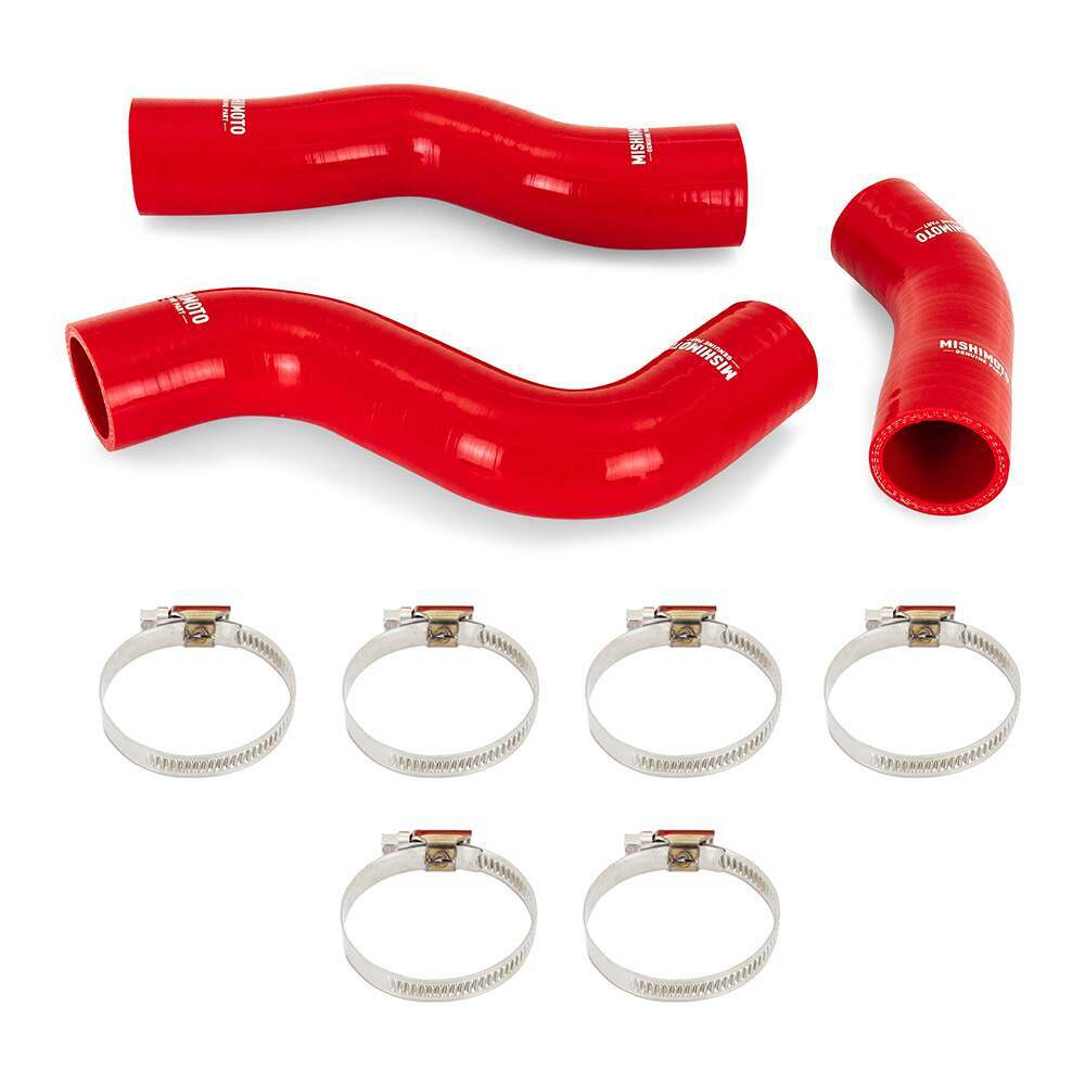 Mishimoto Silicone Radiator Hose Kit, Fits Toyota Land Cruiser 4.5L 1992-1997, Red - MMHOSE-LCR-92RD