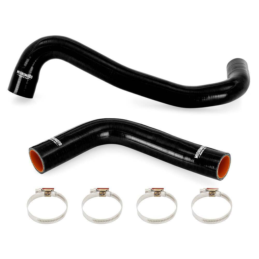 Mishimoto Silicone Radiator Hose Kit, Fits Toyota Land Cruiser 4.7L 1998-2007, Black - MMHOSE-LCR-99BK