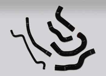 Mishimoto Ford Mustang V8 Silicone Radiator Hose Kit (2005-2006 Mustang GT) - MMHOSE-MUS-05BK