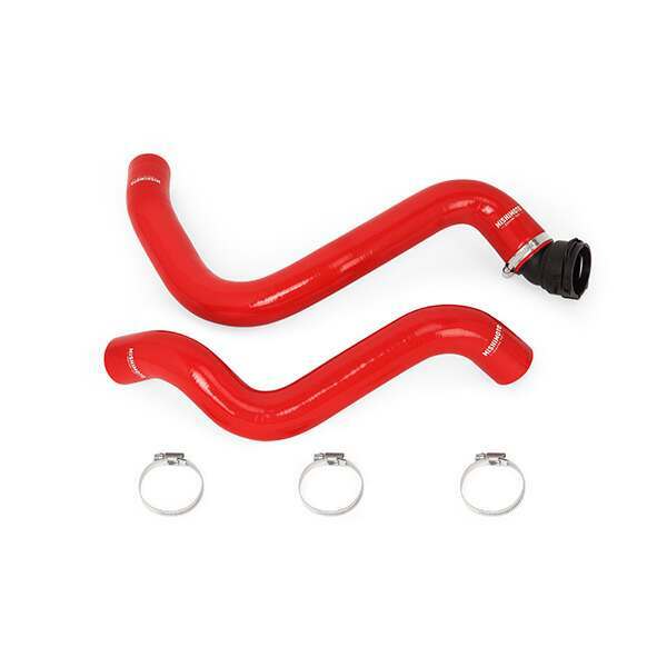 Mishimoto Ford Mustang GT 5.0 Silicone Radiator Hose Kit, 2011-2014 (2011-2014 Mustang) - MMHOSE-MUS-11RD