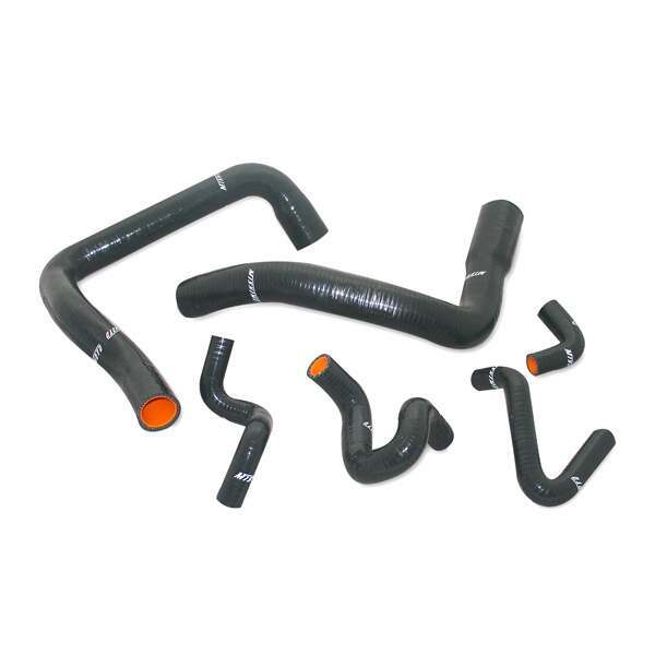 Mishimoto 86-93 Mustang 5.0L Silicone Radiator Hose Kit (Black)
