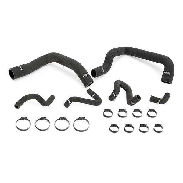 Mishimoto Ford Mustang GT/Cobra Silicone Radiator Hose Kit (1986-1993 Mustang) - MMHOSE-MUS-86MBK