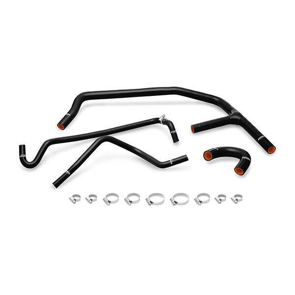 Mishimoto Ford Mustang EcoBoost Silicone Ancillary Hose Kit, 2015-2017, Black (2015-2016 Mustang) - MMHOSE-MUS4-15ANCBK