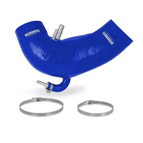 Mishimoto Ford Mustang GT Silicone Induction Hose, 2015-2017 (2015-2017 Mustang) - MMHOSE-MUS8-15IHBL