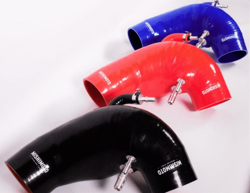Mishimoto Ford Mustang GT Silicone Induction Hose, 2015-2017 (2015-2017 Mustang) - MMHOSE-MUS8-15IHBK