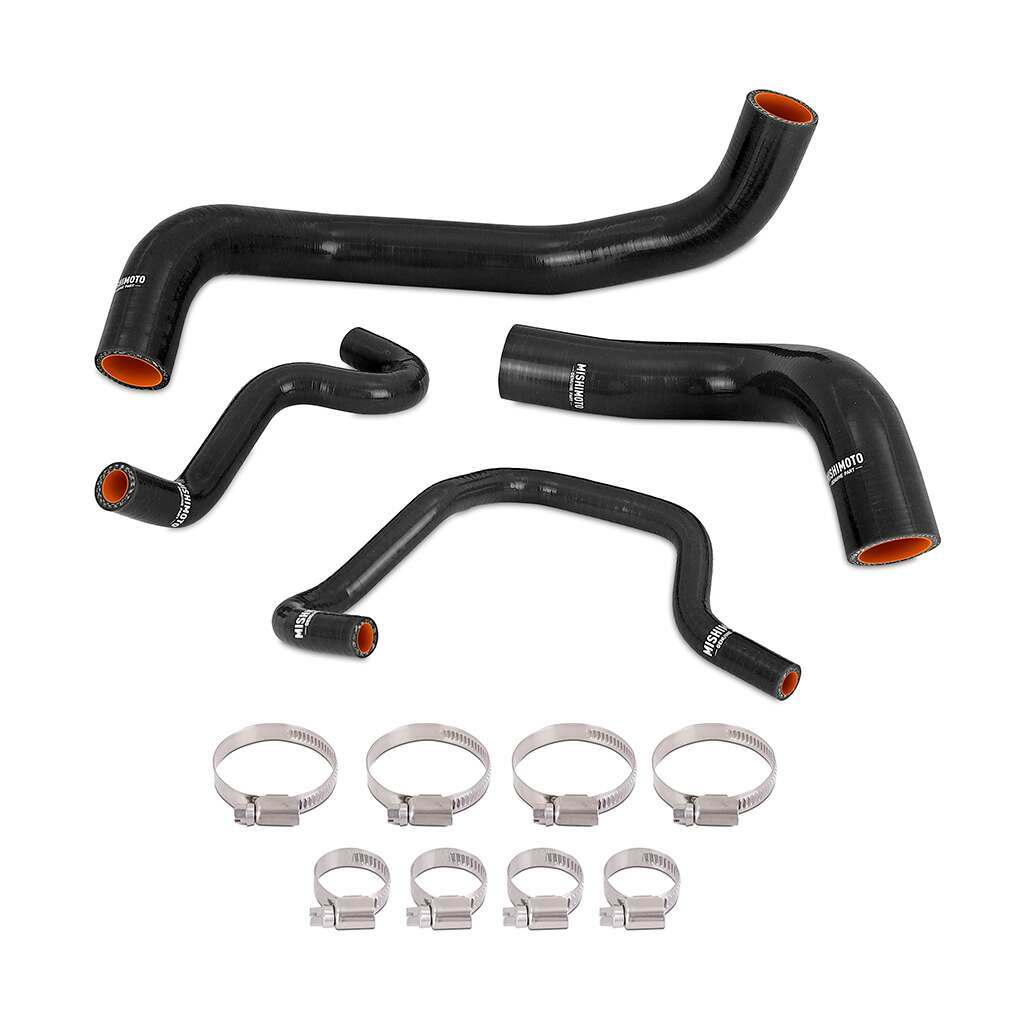 Mishimoto Silicone Radiator Hose Kit, Fits Infiniti Q50/Q60 3.0T 2016+, Black - MMHOSE-Q50-16BK