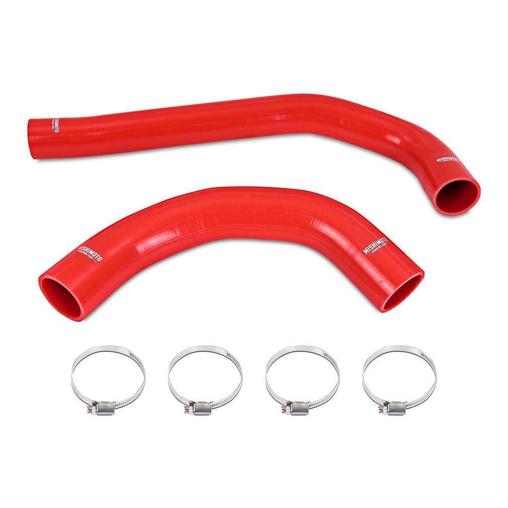 Mishimoto Silicone Coolant Hose Kit, Fits Ram Cummins 6.7L 2019+, Red - MMHOSE-RAM-19RD