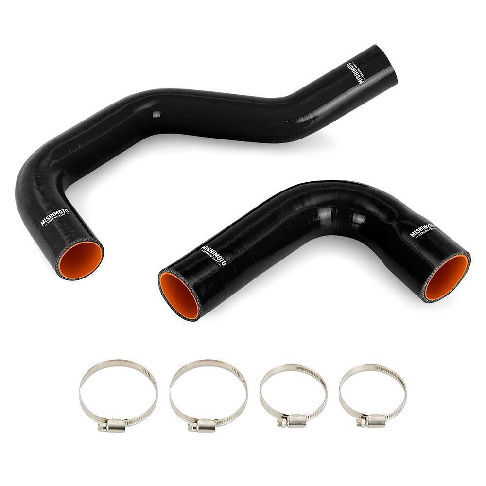 Mishimoto Silicone Radiator Hose Kit, Fits Dodge 5.9L Cummins 1991-1993, Black - MMHOSE-RAM-91BK