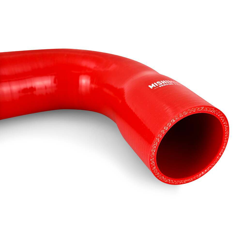 Mishimoto Silicone Radiator Hose Kit, Fits Dodge 5.9L Cummins 1991-1993, Red - MMHOSE-RAM-91RD