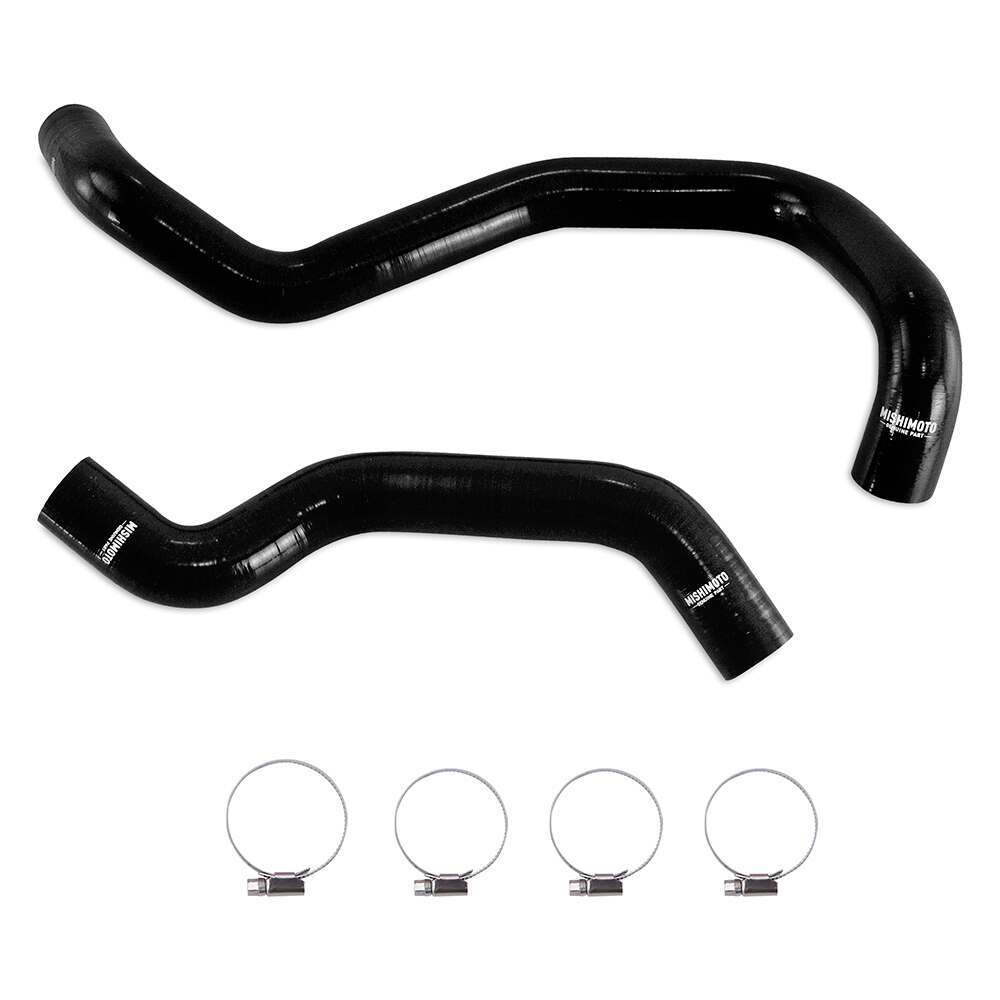 Mishimoto Silicone Hose Kit, Fits Ford Ranger 2.3L Ecoboost 2019+, Black - MMHOSE-RGR-19BK
