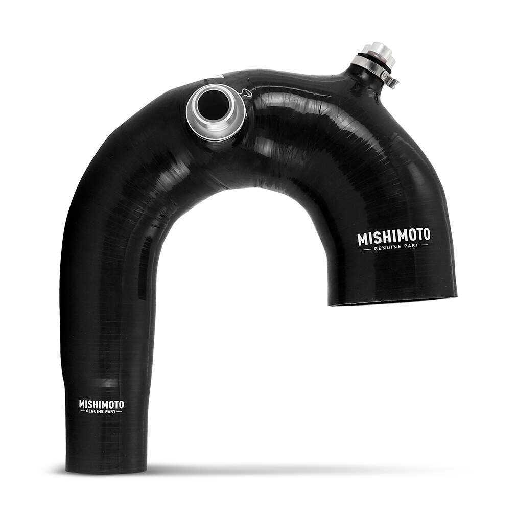 Mishimoto Silicone Intake J-Tube, Fits Polaris Rzr Xp Turbo 2016+, Black - MMHOSE-RZR-16AIBK