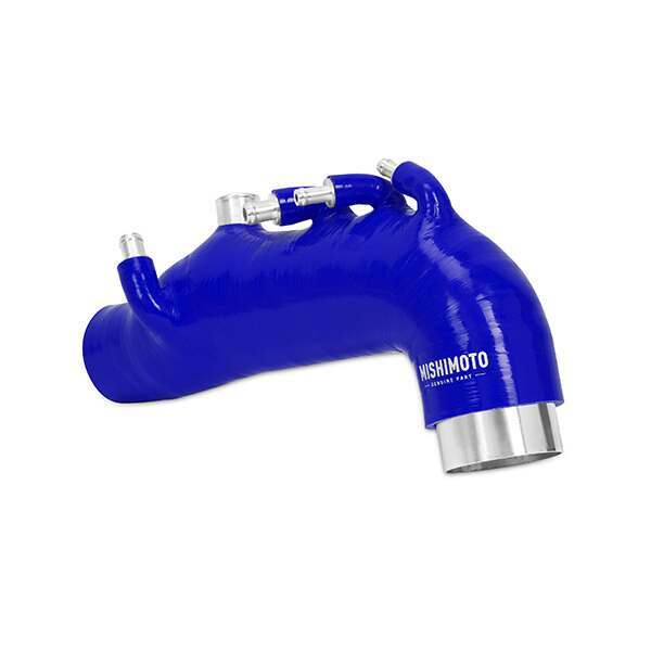 Mishimoto Subaru WRX Silicone Induction Hose 2008-2014 Blue (2008-2014 Impreza,2005-2006 Legacy,2005-2006 Outback) - MMHOSE-SUB-08IHBL