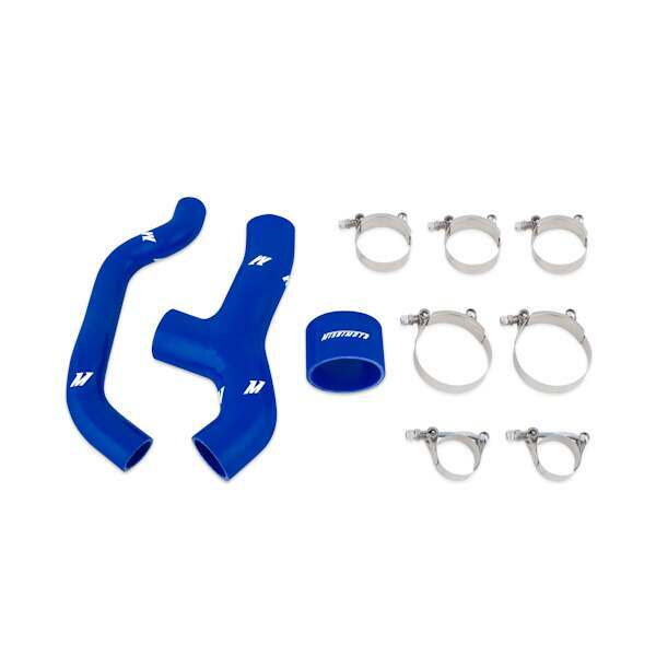 Mishimoto Subaru WRX 2006-2007/Forester XT 2004-2008 Silicone Intercooler Hoses, Blue (2006-2008 Forester,2006-2007 Impreza) - MMHOSE-SUB-INT6BL