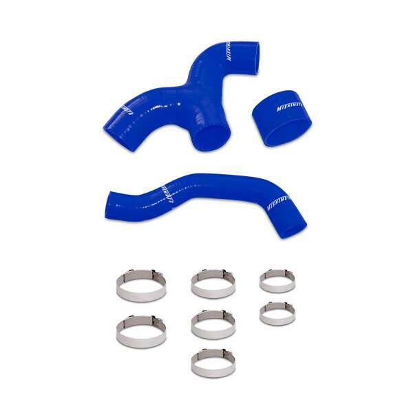 Mishimoto Subaru Impreza WRX Silicone Intercooler Hoses, 2001-2005 (2002-2005 Impreza) - MMHOSE-SUB-INTBL
