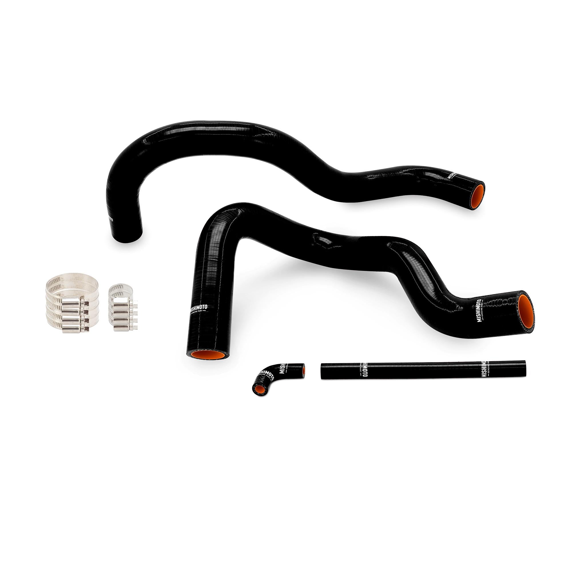 Mishimoto Silicone Coolant Hose Kit Fits Toyota Tacoma 2.4L/2.7L 4Wd Automatic 1995-2004 (1995-2004 Tacoma Transmission) - MMHOSE-TAC2427-95BK