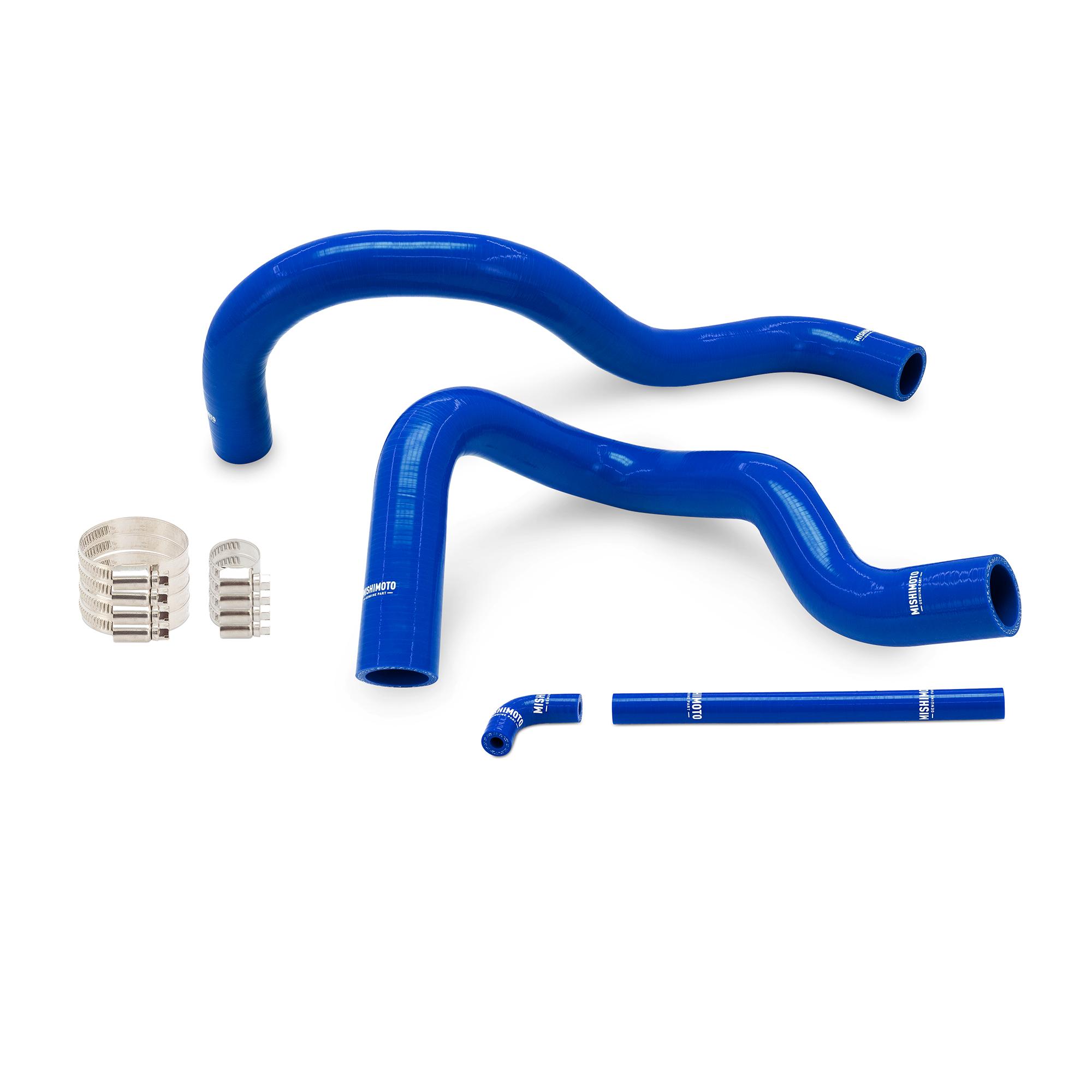 Mishimoto Silicone Coolant Hose Kit Fits Toyota Tacoma 2.4L/2.7L 4Wd Automatic 1995-2004 (1995-2004 Tacoma Transmission) - MMHOSE-TAC2427-95BL