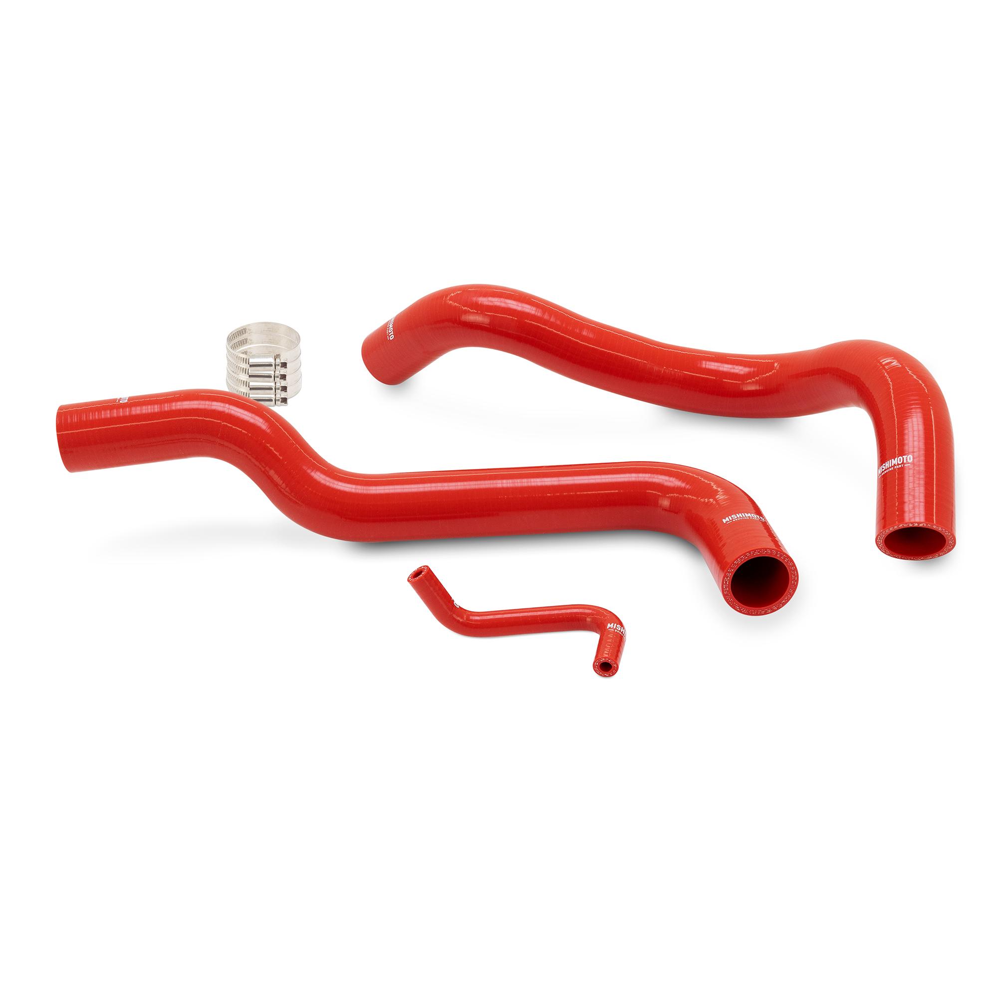 Mishimoto Silicone Coolant Hose Kit Fits Toyota Tacoma 2.7L 2005-2015 (2005-2023 Tacoma) - MMHOSE-TAC27-05RD