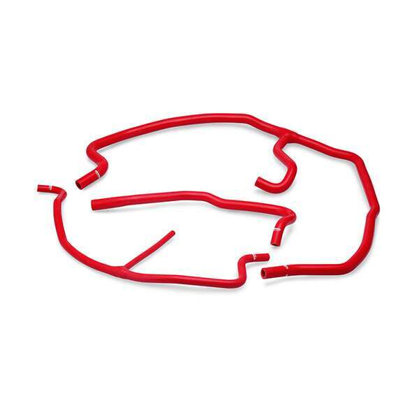 Mishimoto Chevrolet C6 Corvette/Z06 Silicone Ancillary Hose Kit (2005-2008 Corvette) - MMHOSE-VET-05ANCRD