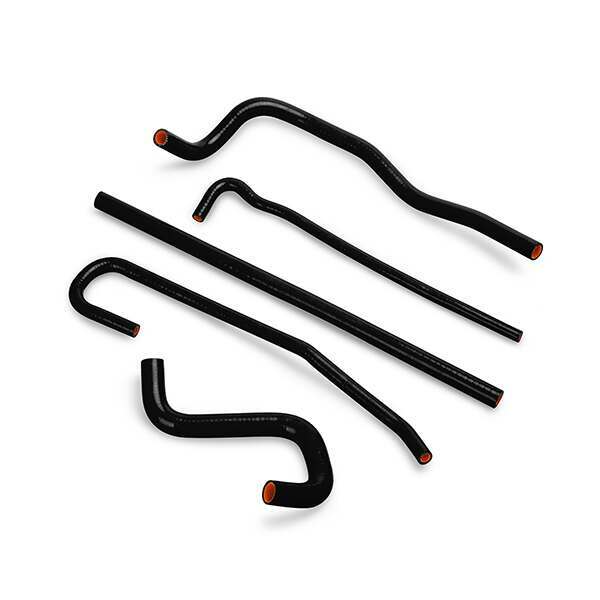 Mishimoto Chevrolet C5 Corvette/Z06 Silicone Ancillary Hose Kit (1997-2004 Corvette) - MMHOSE-VET-97ANCBK