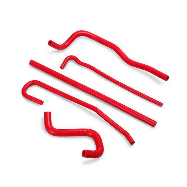 Mishimoto Chevrolet C5 Corvette/Z06 Silicone Ancillary Hose Kit (1997-2004 Corvette) - MMHOSE-VET-97ANCRD