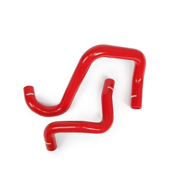 Mishimoto Jeep Wrangler V6 Silicone Radiator Hose Kit, 2012+, Red (2012-2017 Wrangler) - MMHOSE-WR6-12RD