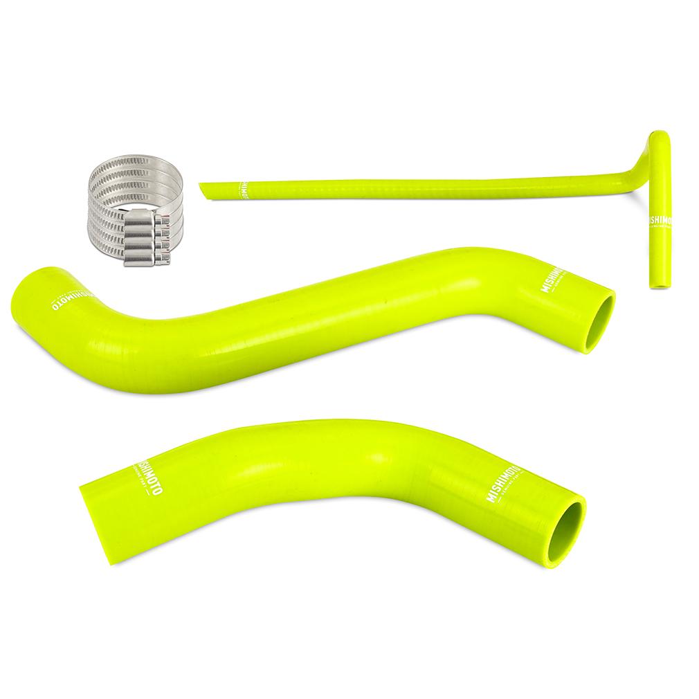 Mishimoto Silicone Radiator Hose Kit Fits Subaru Wrx 2022+ Neon Yellow (2022-2025 Subaru WRX) - MMHOSE-WRX-22NY