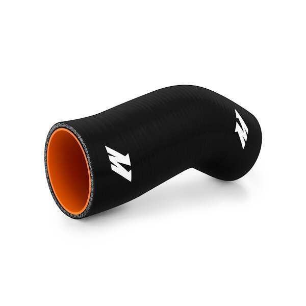 Mishimoto Subaru Impreza WRX/STI Silicone 76mm Airbox Hose, Black, 2002-2007 (2002-2007 Impreza) - MMHOSE-WRX-AM7BK