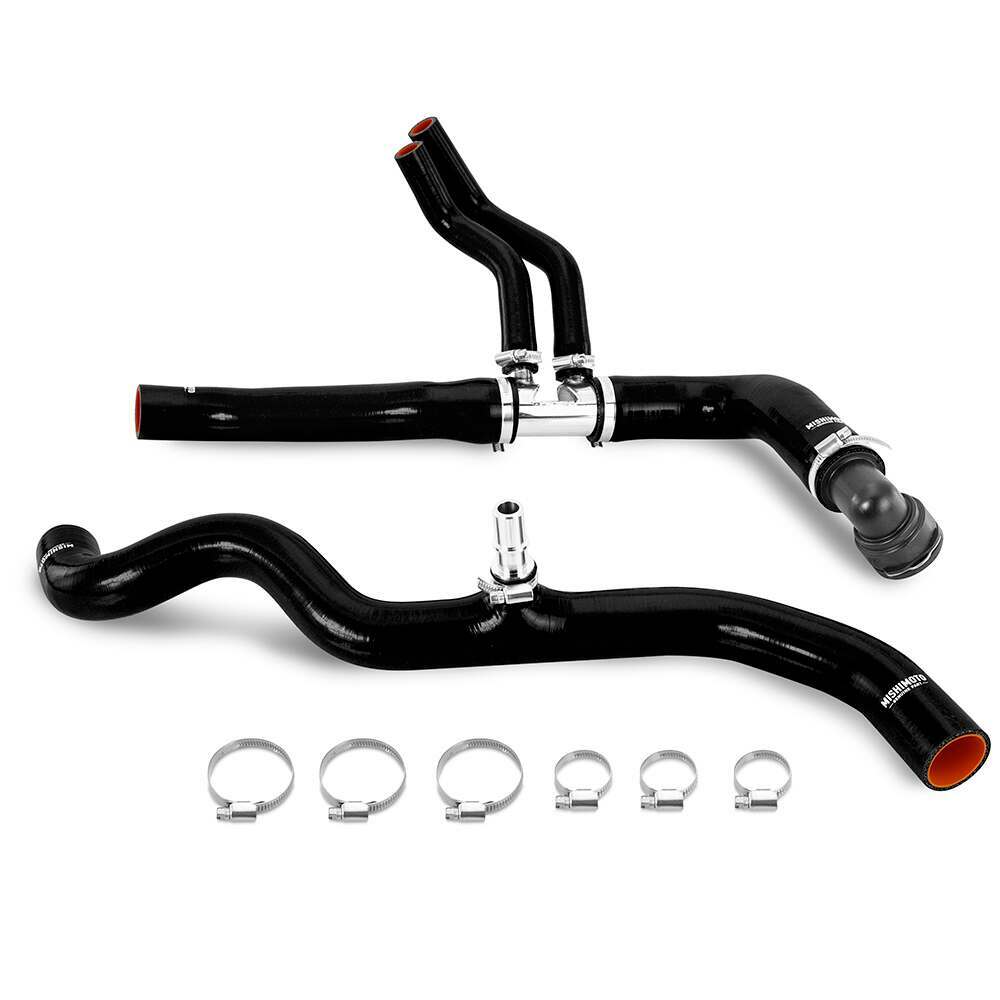 Mishimoto Silicone Coolant Hose Kit, Fits 2018-2019 Ford Expedition 3.5L Ecoboost, Black (2018-2019 Expedition,2018-2020 F-150) - MMHOSE-X35T-18BK