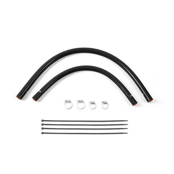 Mishimoto Jeep Cherokee XJ 4.0L Silicone Heater Hose Kit, Black (1991-2001 Cherokee) - MMHOSE-XJ6-92HHBK