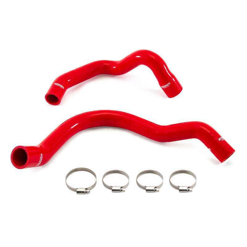 Mishimoto Jeep Cherokee XJ 4.0L Silicone Radiator Hose Kit, 1991-2001 (1991-2001 Cherokee) - MMHOSE-XJ6-92RD
